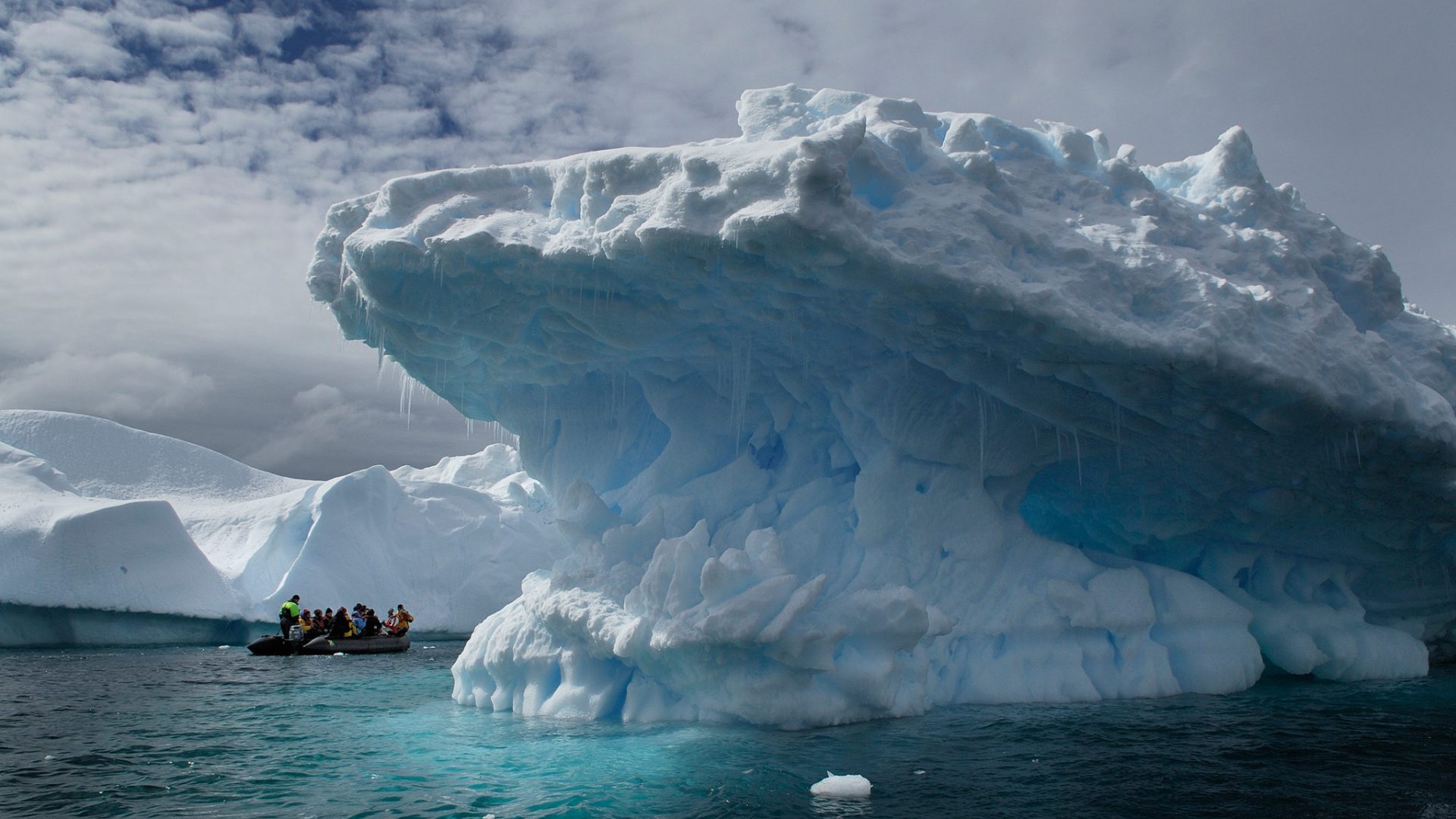 Антарктида (материк) айсберги