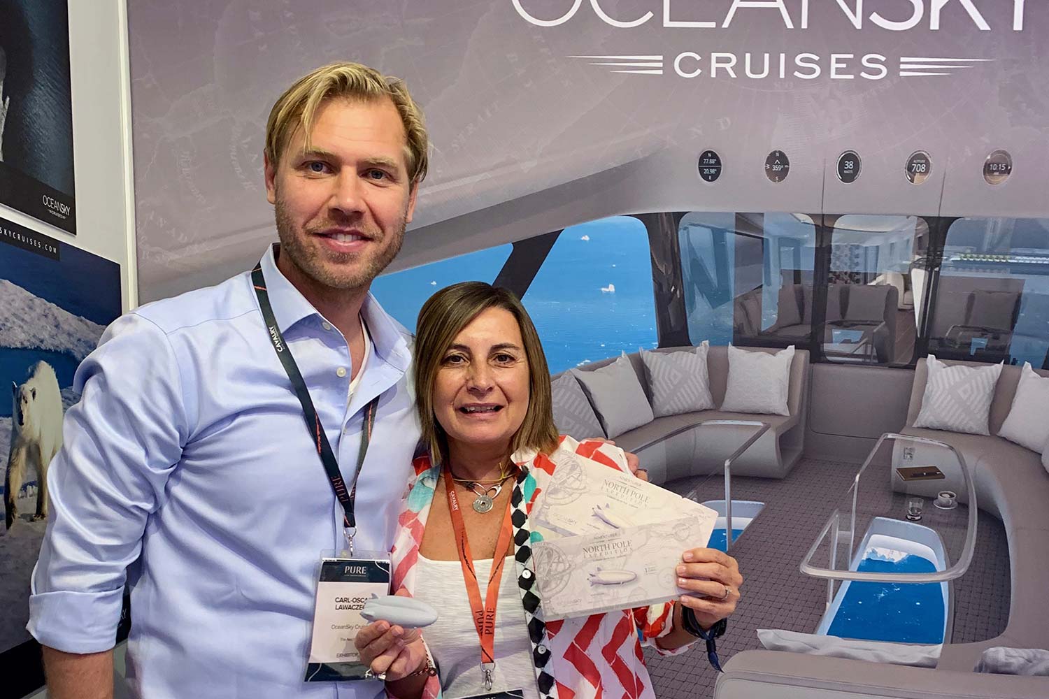 Bru & Bru agencia de viajes exclusivos - OceanSky Cruises, expedición al Ártico en dirigible